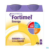 Fortimel 1.5kcal Goût Banane Bouteilles 4x200ml
